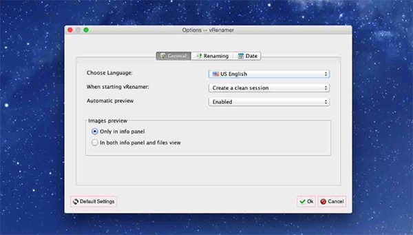 vRenamer For Mac截图
