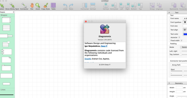 Diagrammix For Mac截图