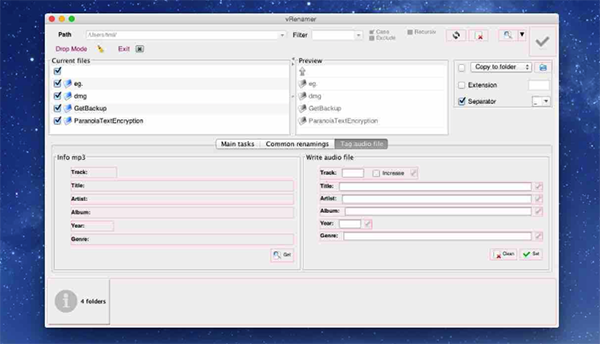 vRenamer For Mac截图