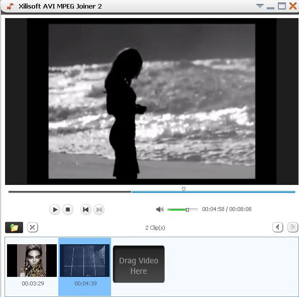 Xilisoft AVI MPEG Joiner for Mac截图