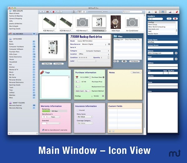 MYStuff Pro For Mac截图