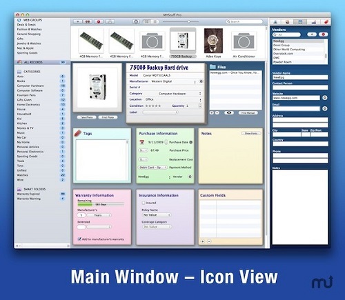 MYStuff Pro For Mac截图