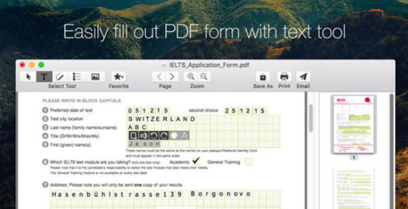 Sign PDF for Mac截图