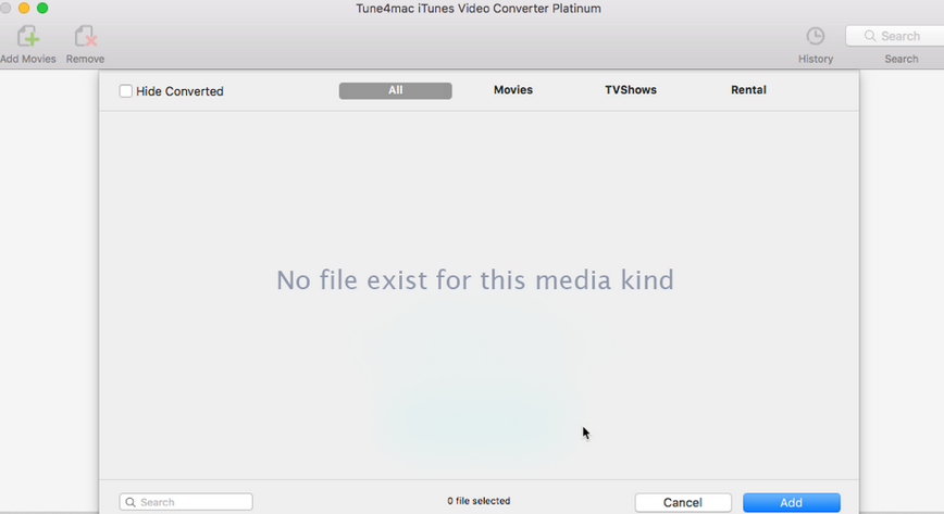 Tune4Mac iTunes Video Converter Platinum For Mac截图