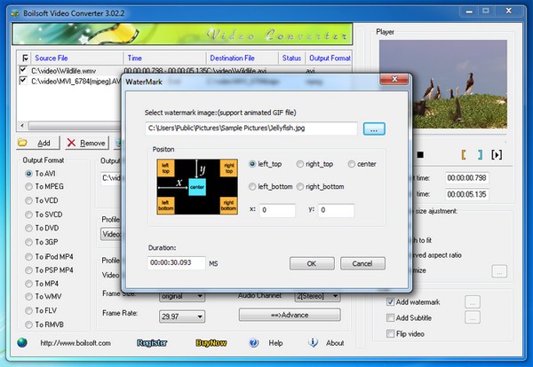 Boilsoft Video Converter for Mac截图