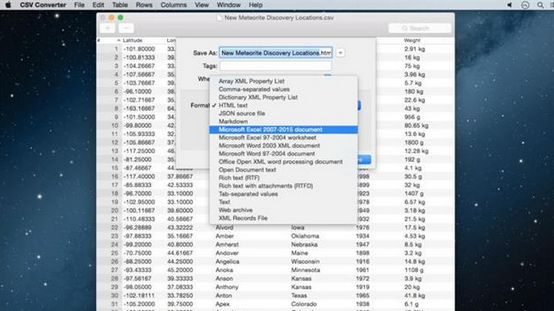 CSV Converter For Mac截图