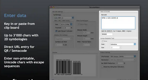 Barcode Maker Mac截图