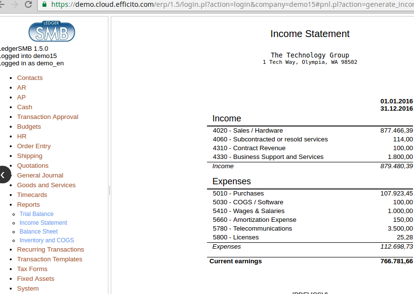 LedgerSMB For Mac截图