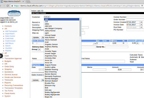 LedgerSMB For Mac截图