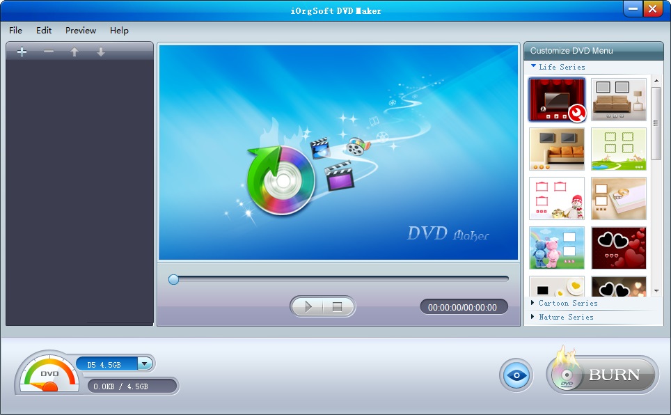 iOrgsoft DVD Maker For Mac截图