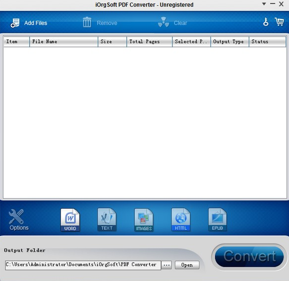 iOrgsoft PDF Converter for Mac截图