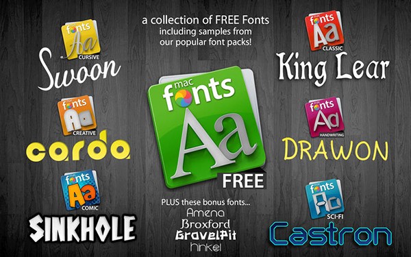 MacFonts TechFonts For Mac截图