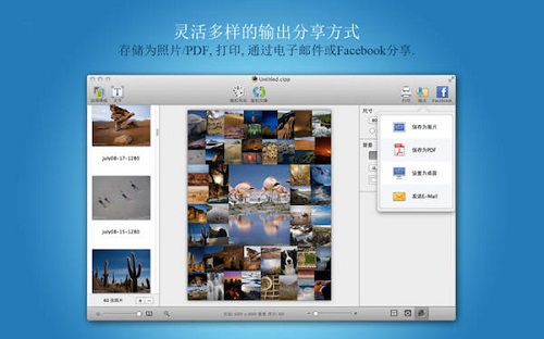 CollageIt For Mac截图