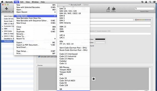 Barcody For Mac截图
