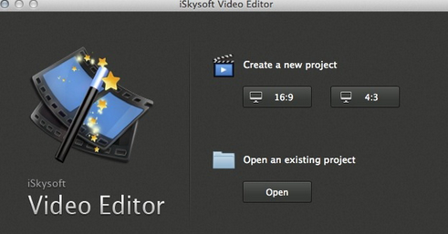 iSkysoft Video Editor For Mac截图