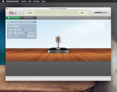 iSkysoft Audio Recorder For Mac截图