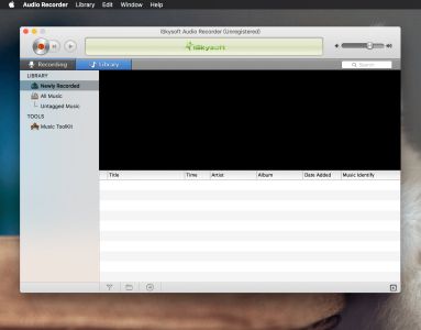 iSkysoft Audio Recorder For Mac截图