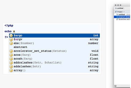PhpStorm For Mac截图