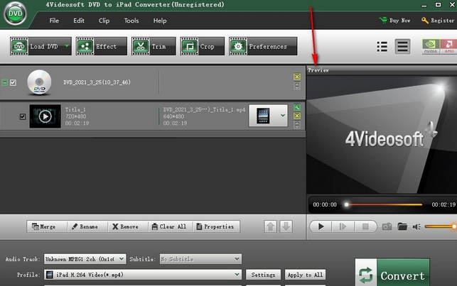 4Videosoft DVD to iPad Suite for Mac截图