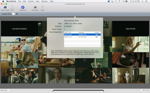 MovieBriefs For Mac截图
