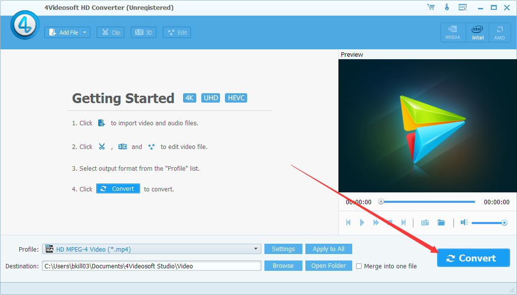 4Videosoft HD Converter for Mac截图