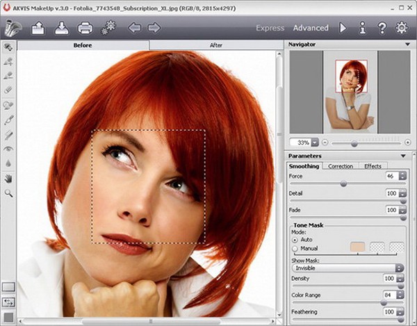 AKVIS MakeUp Plugin For Mac截图