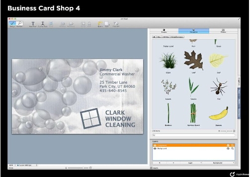 Business Card Shop For Mac截图