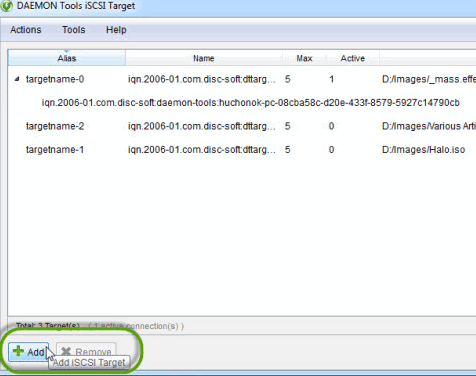 DAEMON Tools iSCSI Target For Mac截图