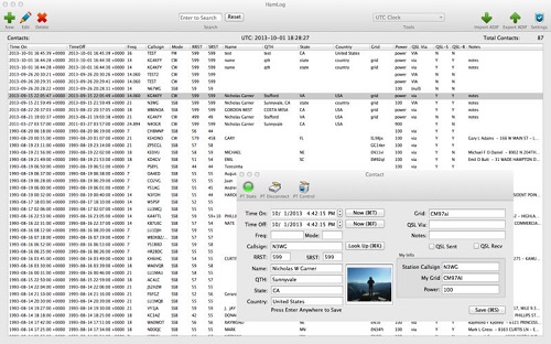 HamLog For Mac截图