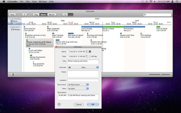 Caliander For Mac截图