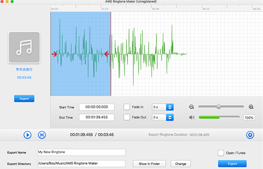 SpeakingRingtoneMaker For Mac截图