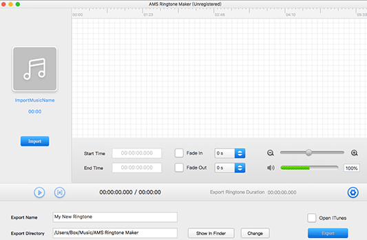 SpeakingRingtoneMaker For Mac截图