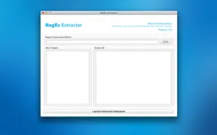 RegEx Extractor For Mac截图