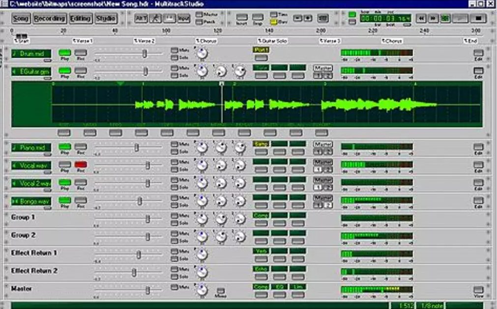 MultitrackStudio For Mac截图
