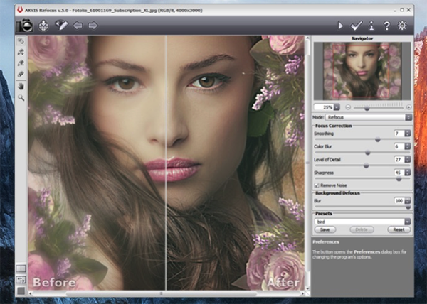 AKVIS Refocus Plugin For Mac截图