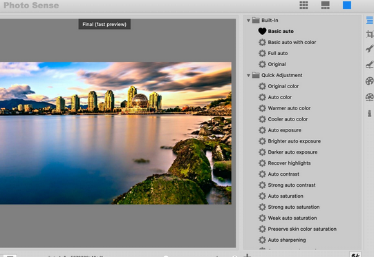 Photo Sense For Mac截图