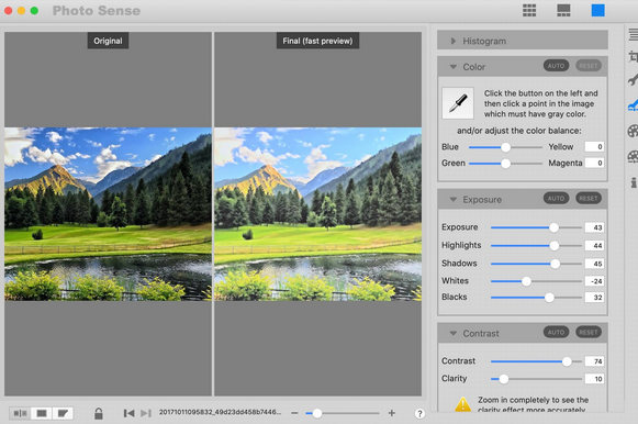 Photo Sense For Mac截图