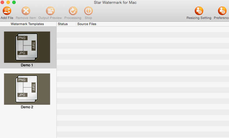 Star Watermark For Mac截图