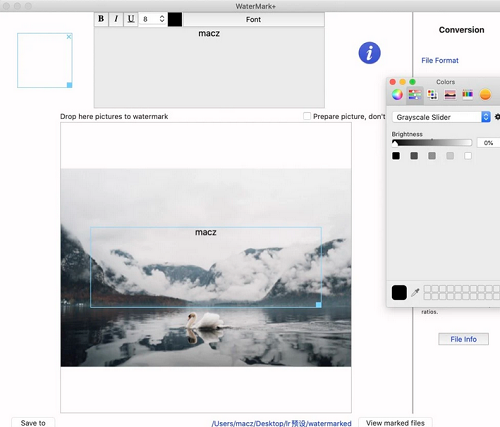 Star Watermark For Mac截图