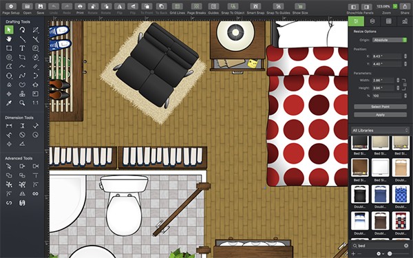 MacDraft Personal Edition For Mac截图