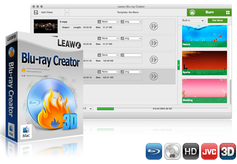 Leawo Blu-ray Creator for Mac截图