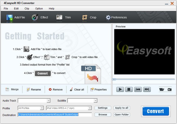4Easysoft Mac HD Converter截图