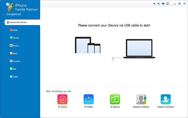 4Videosoft iPhone 4 to Mac Transfer截图