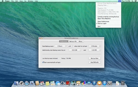 iScheduleTimeMachine For Mac截图