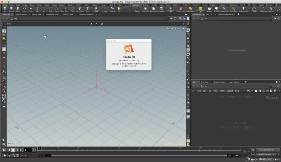 Houdini 16 for Mac截图