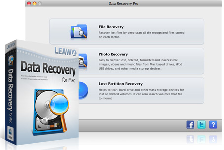 Leawo Data Recovery for Mac截圖