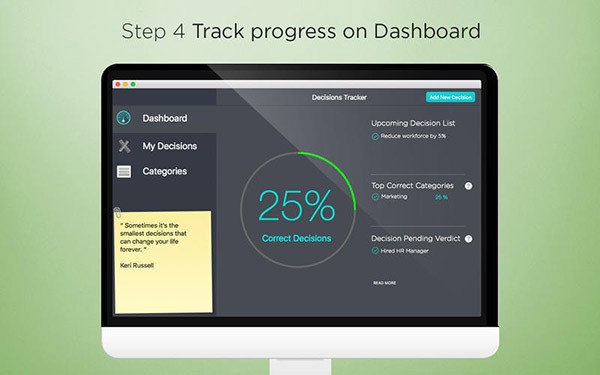 Decisions Tracker Mac截图