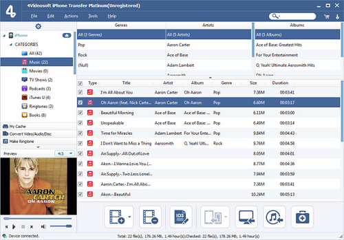4Videosoft Mac iPhone Photo Transfer截图