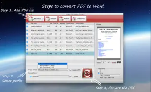 4Videosoft PDF to Word Converter for Mac截图