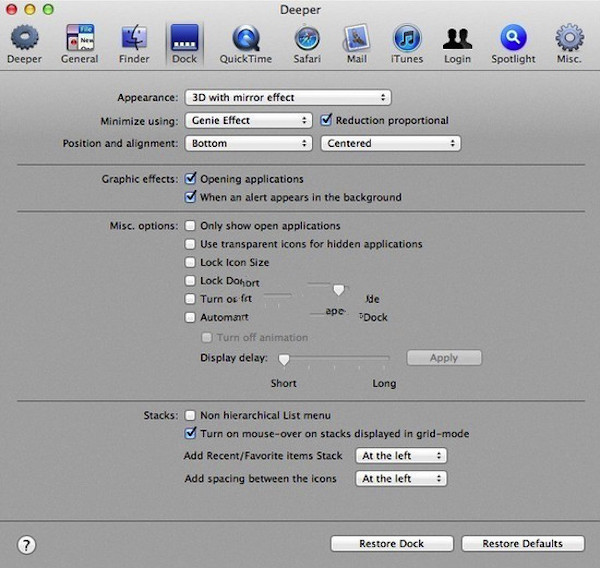 Deeper For Mac OS X 10.5 (LEOPARD)截图